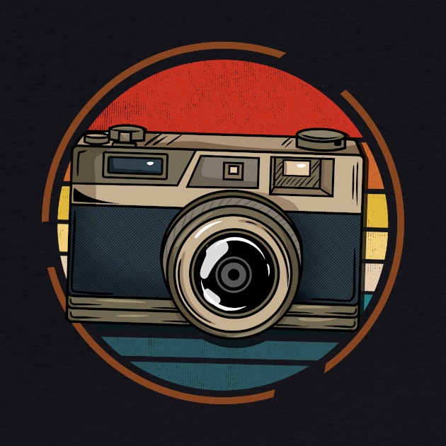 Camera, Photographer, Retro by KAWAIITEE